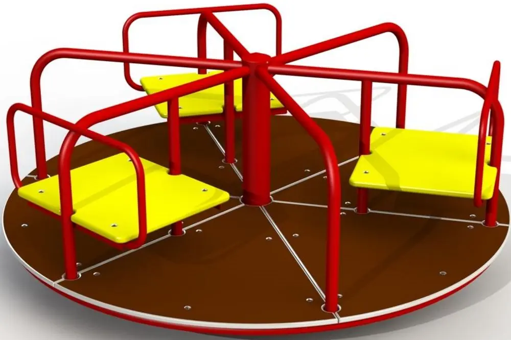 Детская карусель Copfer PTP 026 (Red/Yellow)