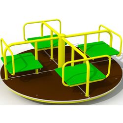 Carusel pentru copii Copfer PTP 027 (Green/Yellow)