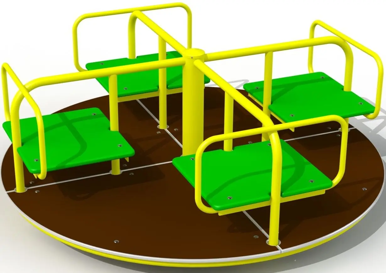 Детская карусель Copfer PTP 027 (Green/Yellow)