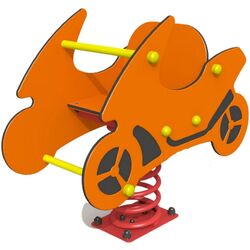 Balansoar pe arc elicoidal Copfer Scooter PTP 030-03 (Orange/Red)