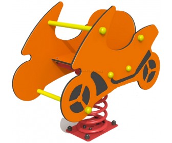 Balansoar pe arc elicoidal Copfer Scooter PTP 030-03 (Orange/Red)