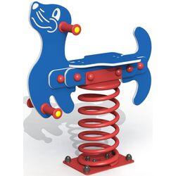 Balansoar pe arc elicoidal Copfer Seal PTP 029-02 (Blue/Red)