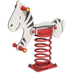 Balansoar pe arc elicoidal Copfer Zebra PTP 029-05 (White/Red)