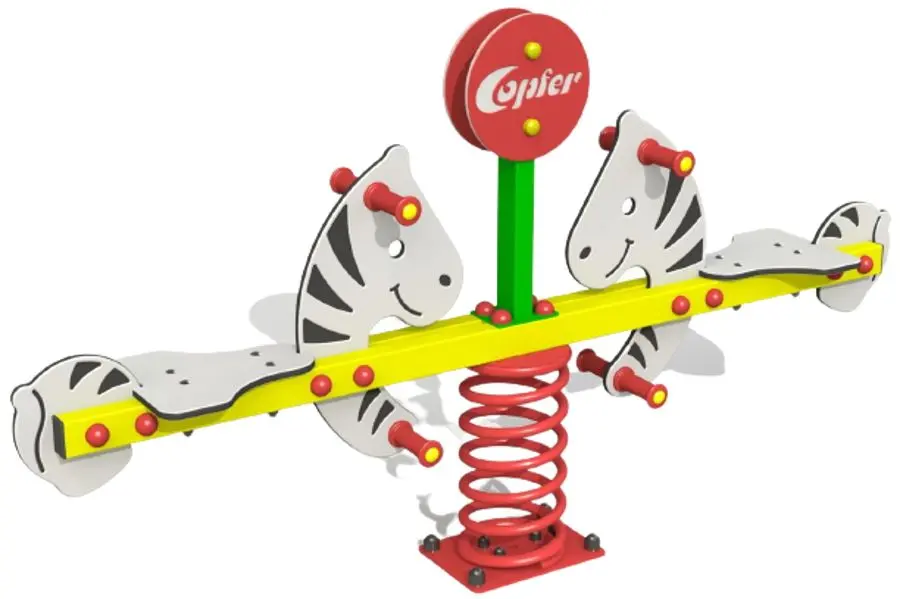 Качалка на пружине Copfer Zebra PTP 044-05 (Multicolor)