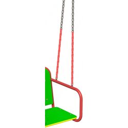 Сидение для качели Copfer PTP 019-03 (Red/Green) Thumb