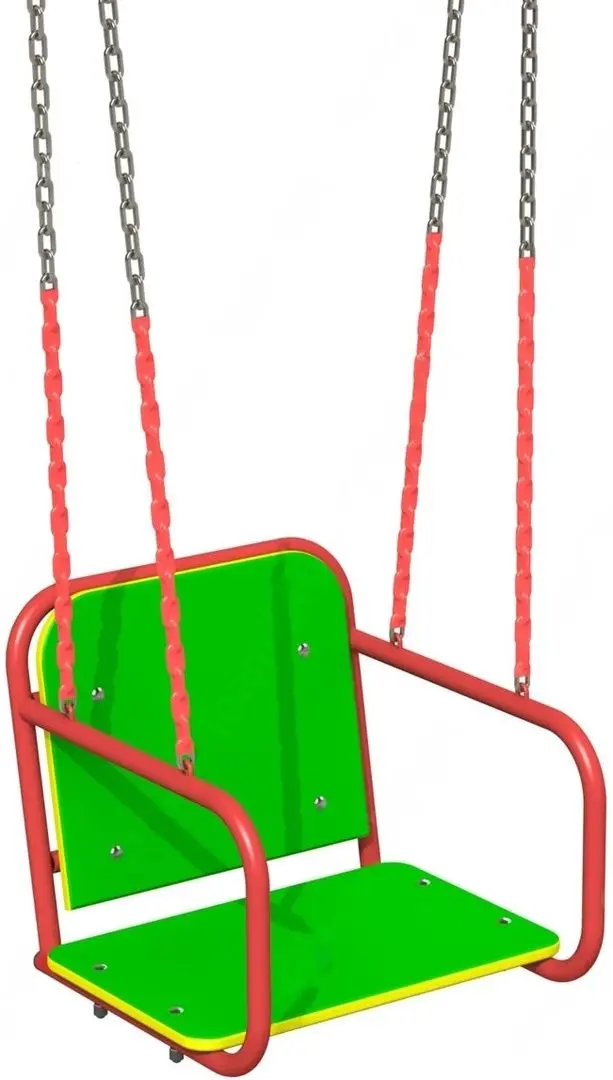 Сидение для качели Copfer PTP 019-03 (Red/Green)