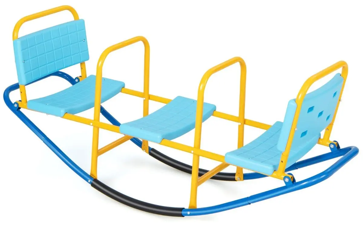 Balansoar Costway TS10005BL (Blue/Yellow)