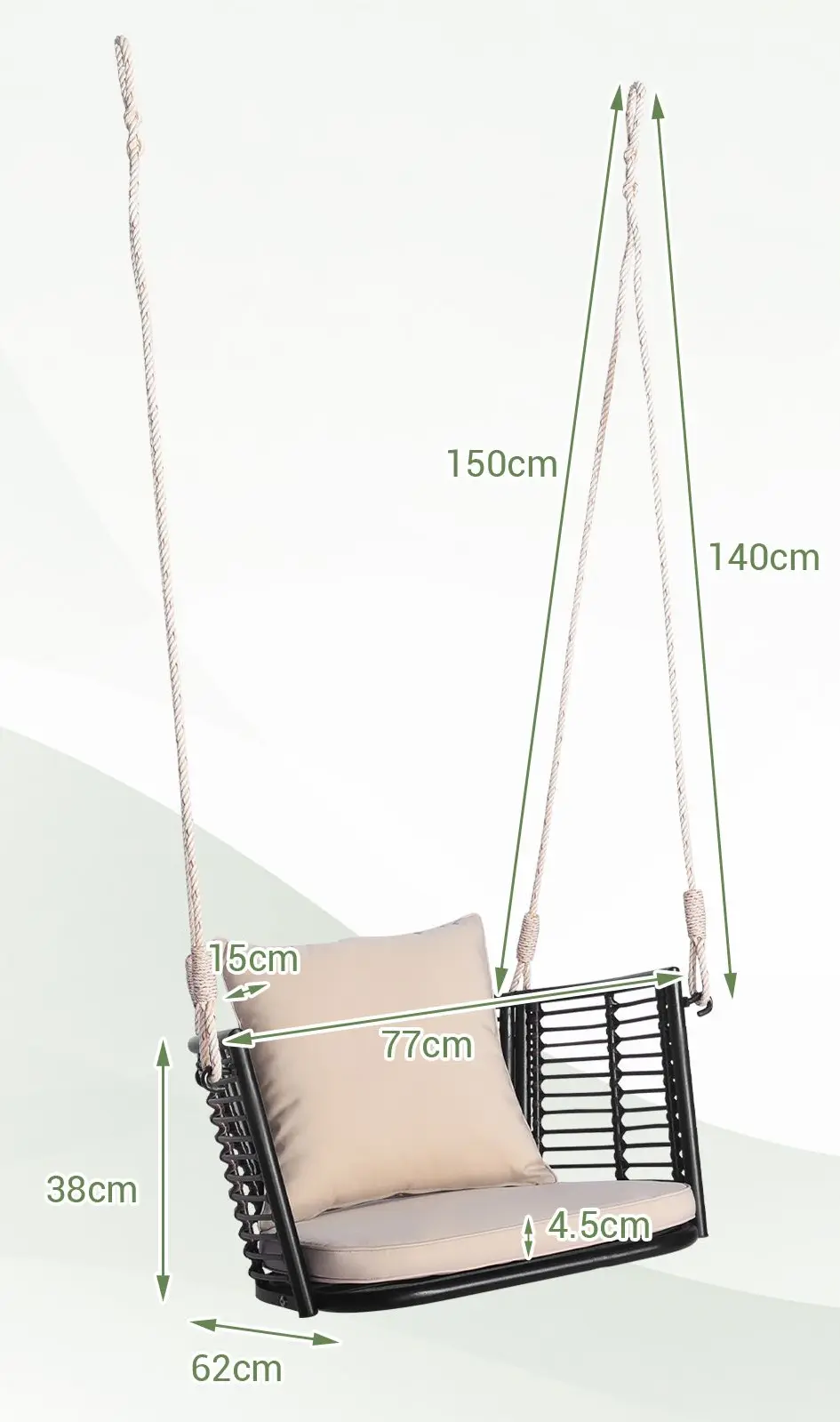 Leagan Costway HW71332BN (Beige)