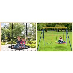 Качели Costway NP10525YE (Yellpw/Blue) Thumb