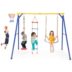 Качели Costway NP11344YE (Yellow/Blue) Thumb