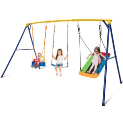 Качели Costway NP11345YE (Yellow/Blue) Thumb