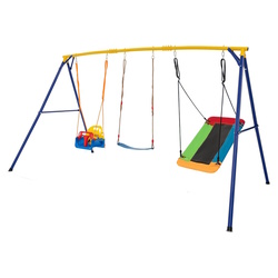 Качели Costway NP11345YE (Yellow/Blue)