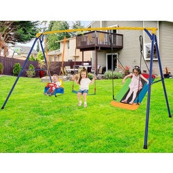 Качели Costway NP11345YE (Yellow/Blue) Thumb