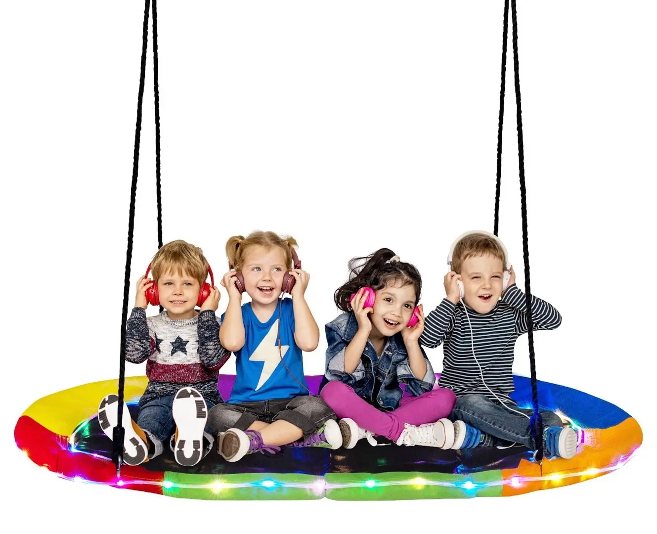 Качели Costway NP12073CL (Multicolor) - 3