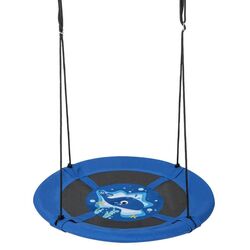 Leagan-cuib Costway NP11372JY Whale (Blue)