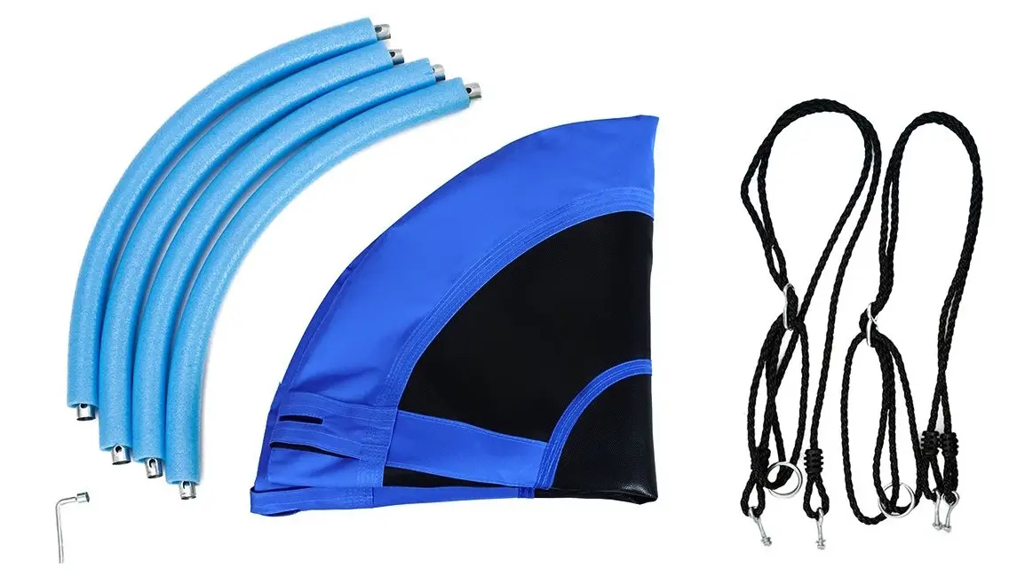 Leagan-cuib Costway NP11659BL (Blue/Black)