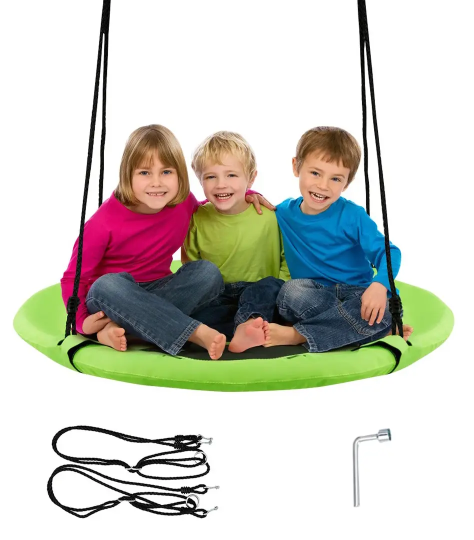 Качели-гнездо Costway NP11659GN (Green) - 6