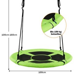 Качели-гнездо Costway NP11659GN (Green) Thumb