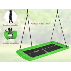 Качели-гнездо Costway NP11663GN (Green) Thumb