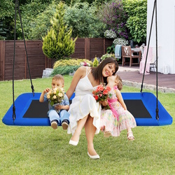 Leagan-cuib Costway NP11663NY (Blue) Thumb