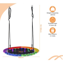 Качели-гнездо Costway NP12018CL (Multicolor) Thumb