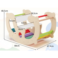 Pod balansoar Costway TS10141CL (Multicolor) Thumb