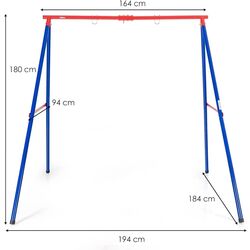 Стойка для качели Costway NP10554RD (Red/Blue) Thumb