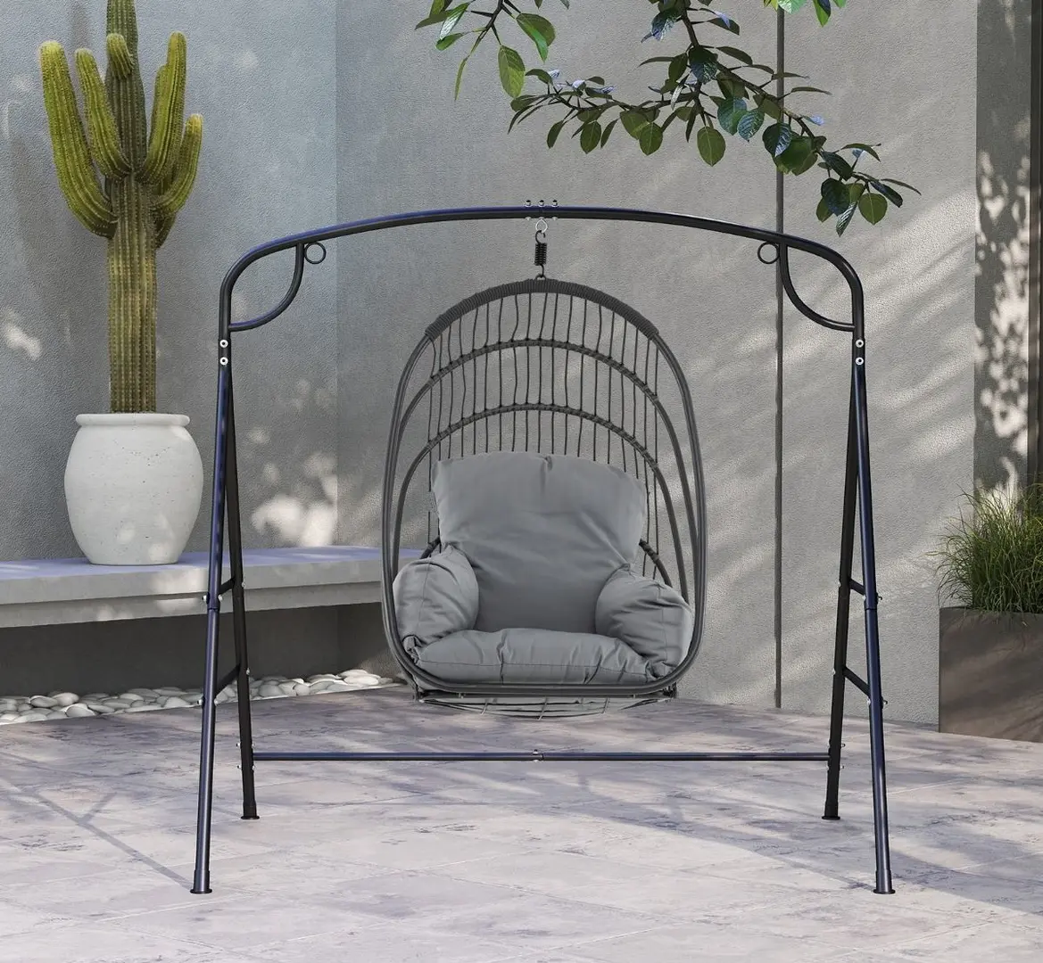 Стойка для качели Costway NP12099DK (Black) - 2