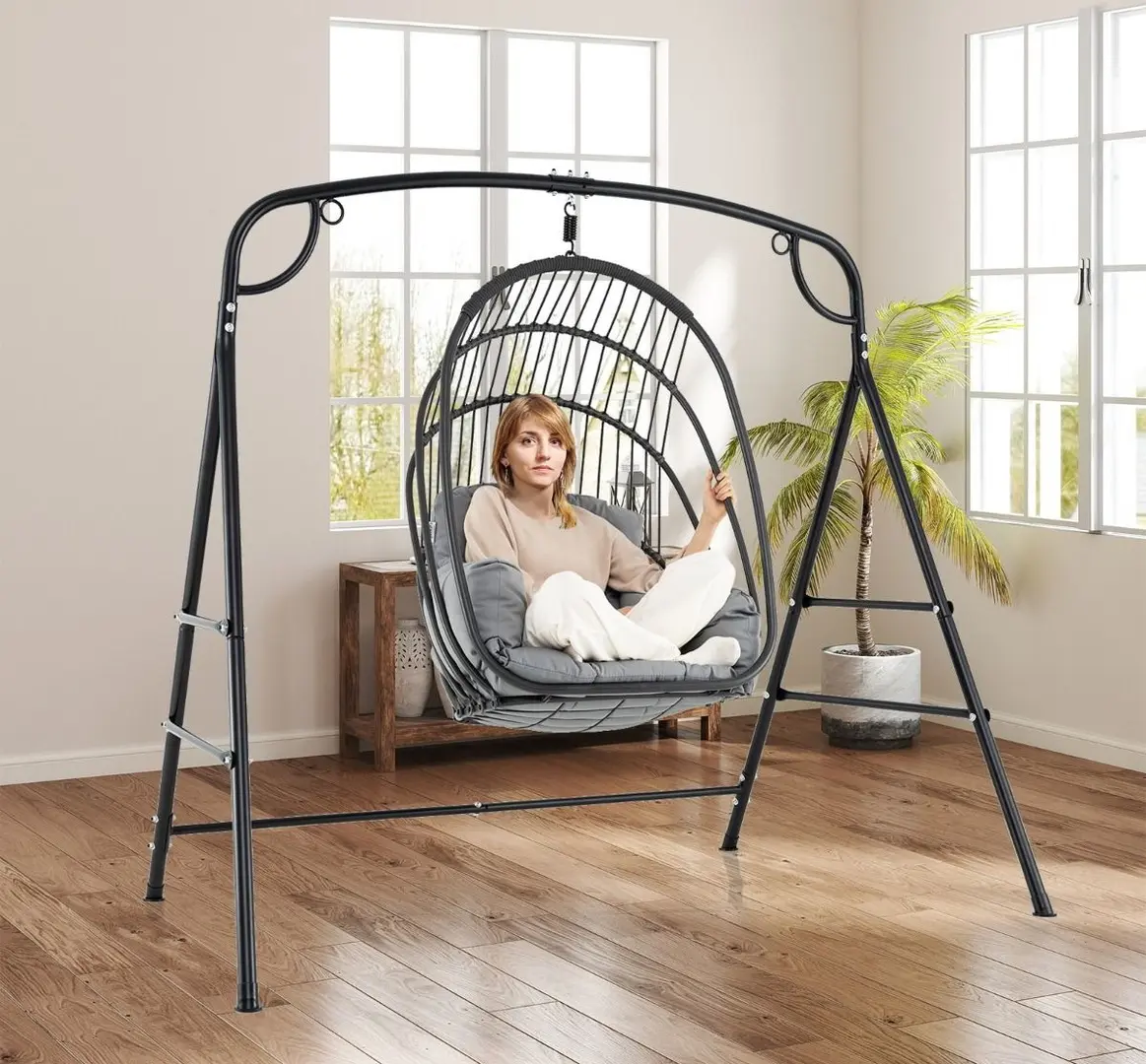 Стойка для качели Costway NP12099DK (Black) - 3