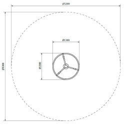 Carusel pentru copii DastimArt 409 (Orange/Graphite) Thumb