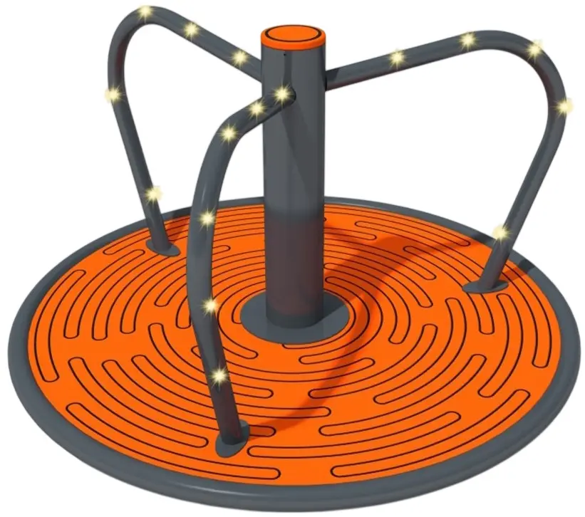 Carusel pentru copii DastimArt 409 (Orange/Graphite)