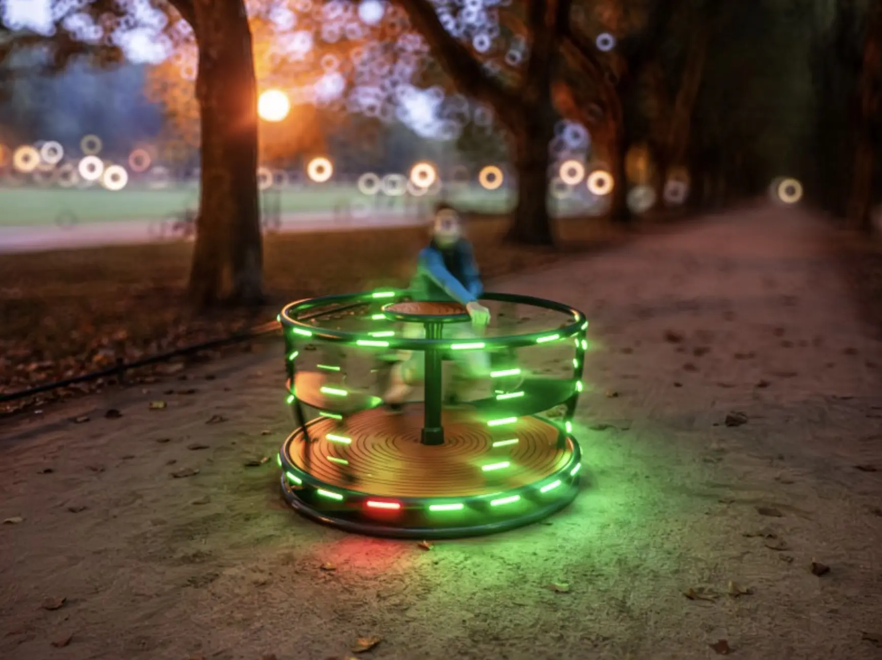 Carusel pentru copii DastimArt 410 (Orange/Graphite) - 3