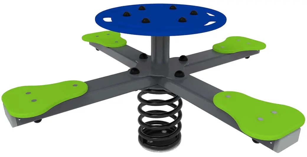 Balansoar pe arc DastimArt 202 (Blue/Green/Grey)