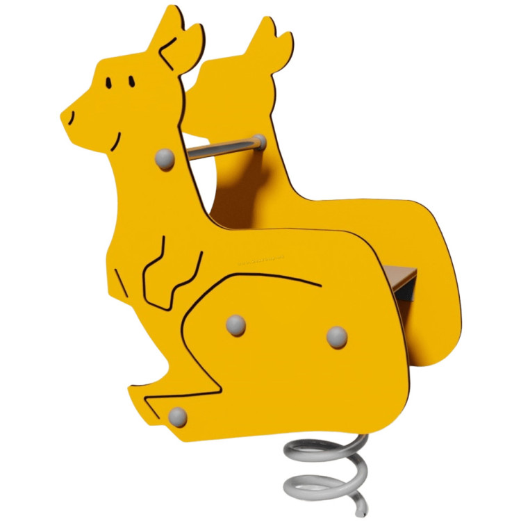 Качалка на пружине SMYard 209 (Yellow)