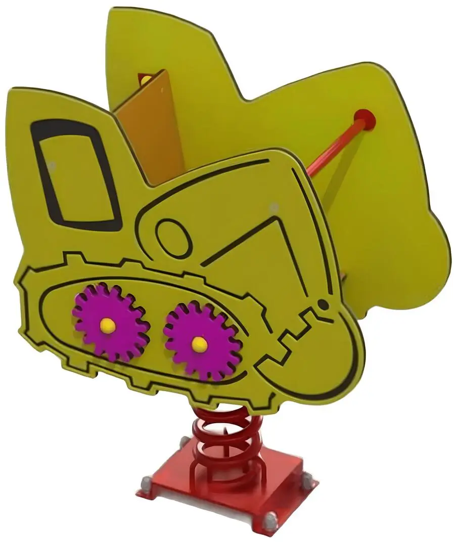 Balansoar pe arc DastimArt 210 (Yellow/Purple/Red)