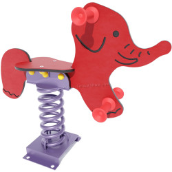 Balansoar pe arc DastimArt 212 (Red/Purple)