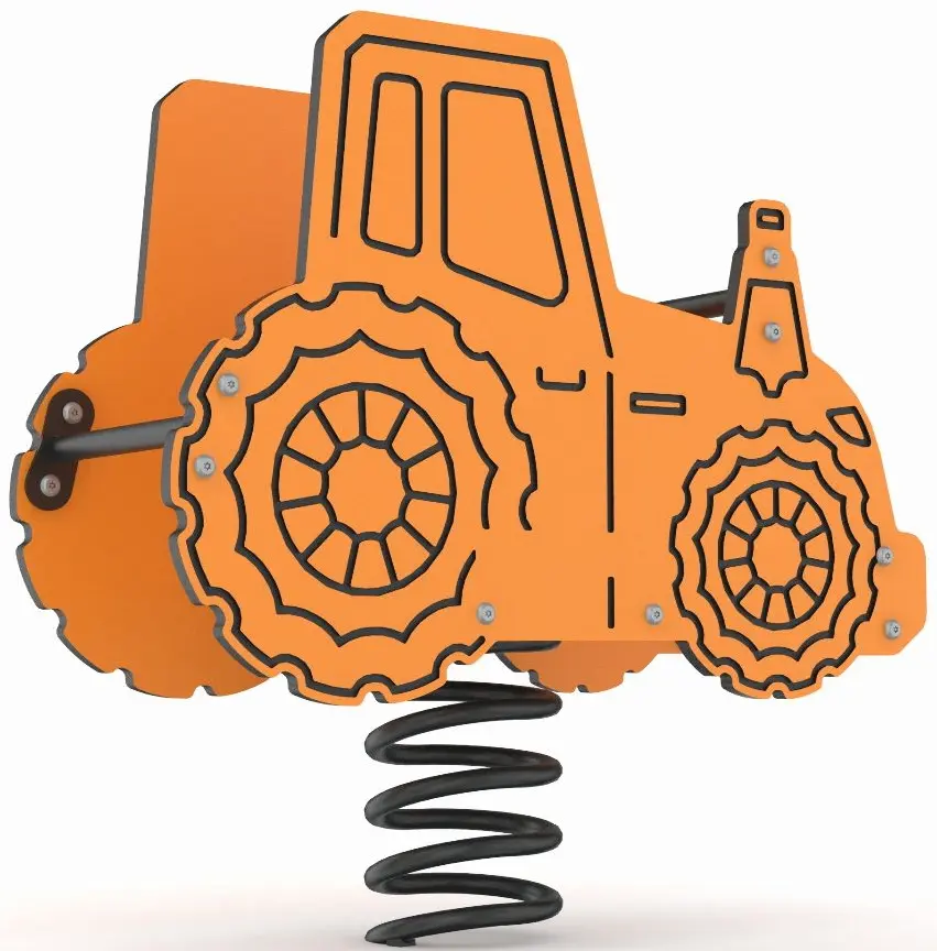 Качалка на пружине DastimArt 213 (Orange) - 2