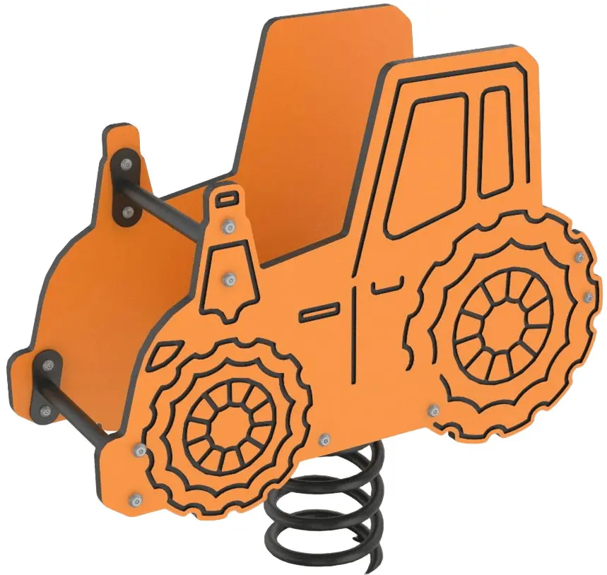 Качалка на пружине DastimArt 213 (Orange)