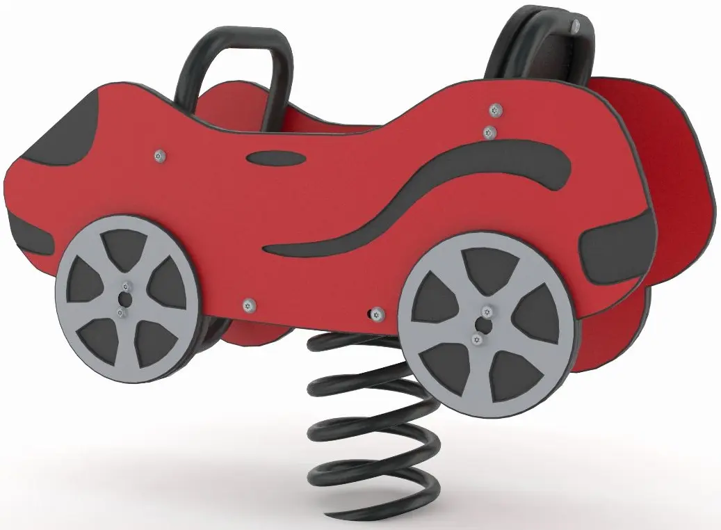 Balansoar pe arc DastimArt 214 (Red/Black) - 2
