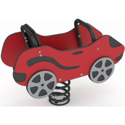 Balansoar pe arc DastimArt 214 (Red/Black) Thumb
