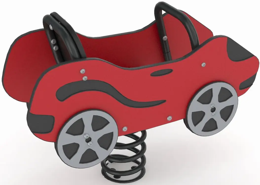 Balansoar pe arc DastimArt 214 (Red/Black) - 3