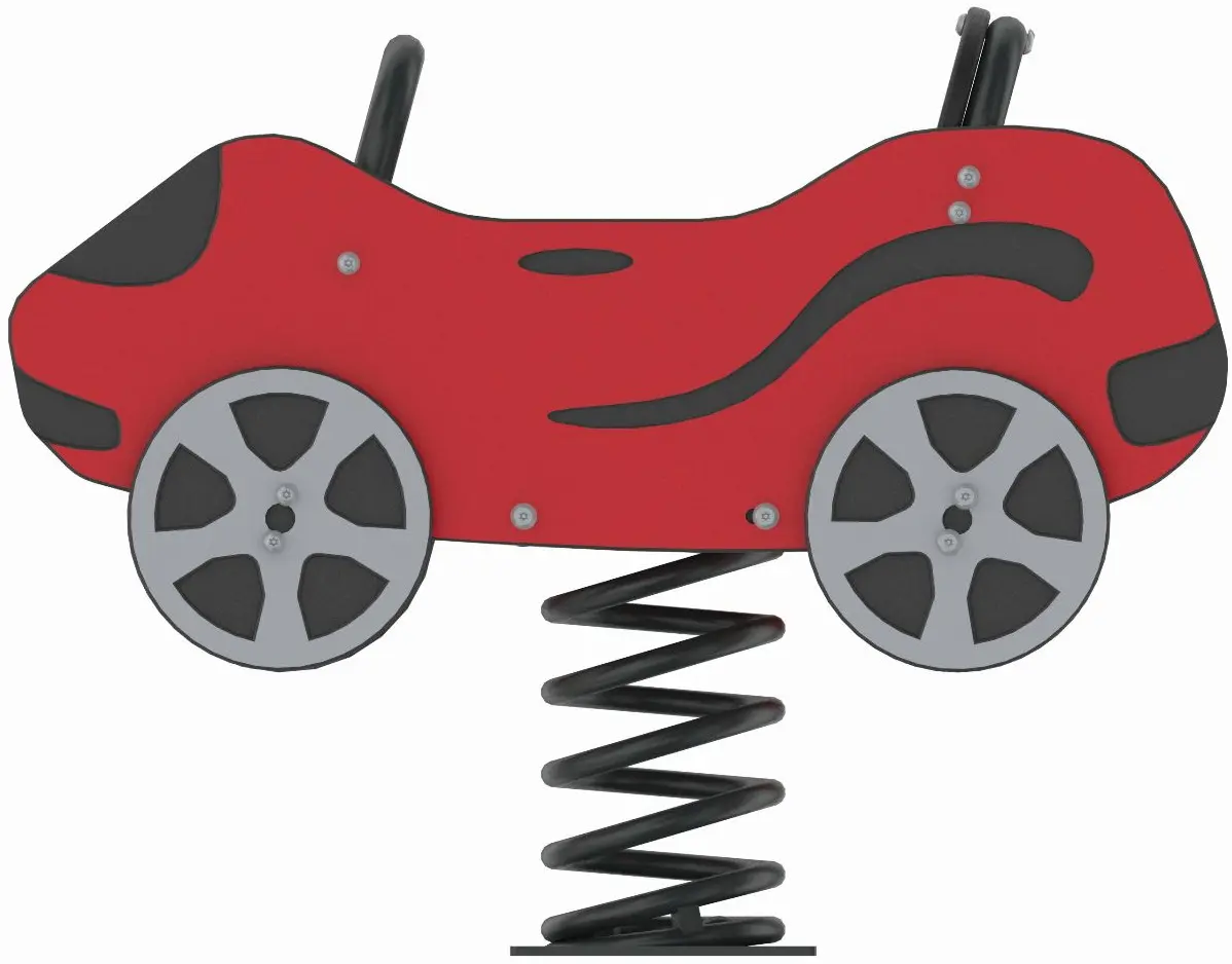 Balansoar pe arc DastimArt 214 (Red/Black)