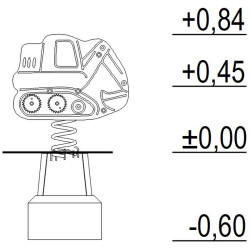 Balansoar pe arc DastimArt 216 (Red) Thumb