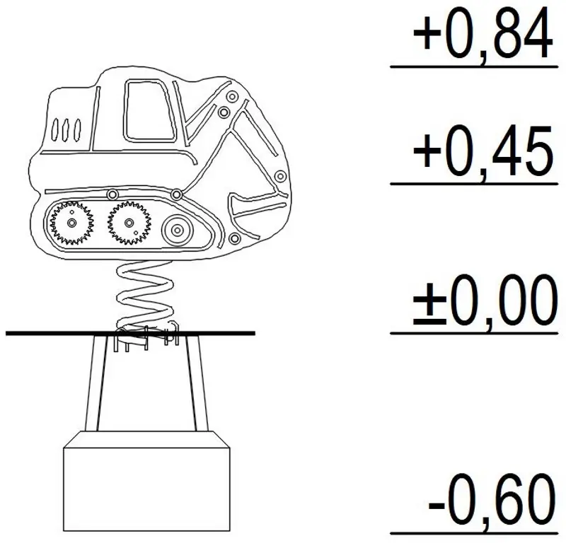 Balansoar pe arc DastimArt 216 (Red) - 3