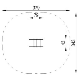 Balansoar pe arc DastimArt 219 (Grey) Thumb