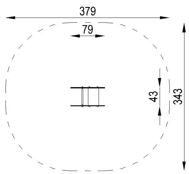 Balansoar pe arc DastimArt 219 (Grey) - 2