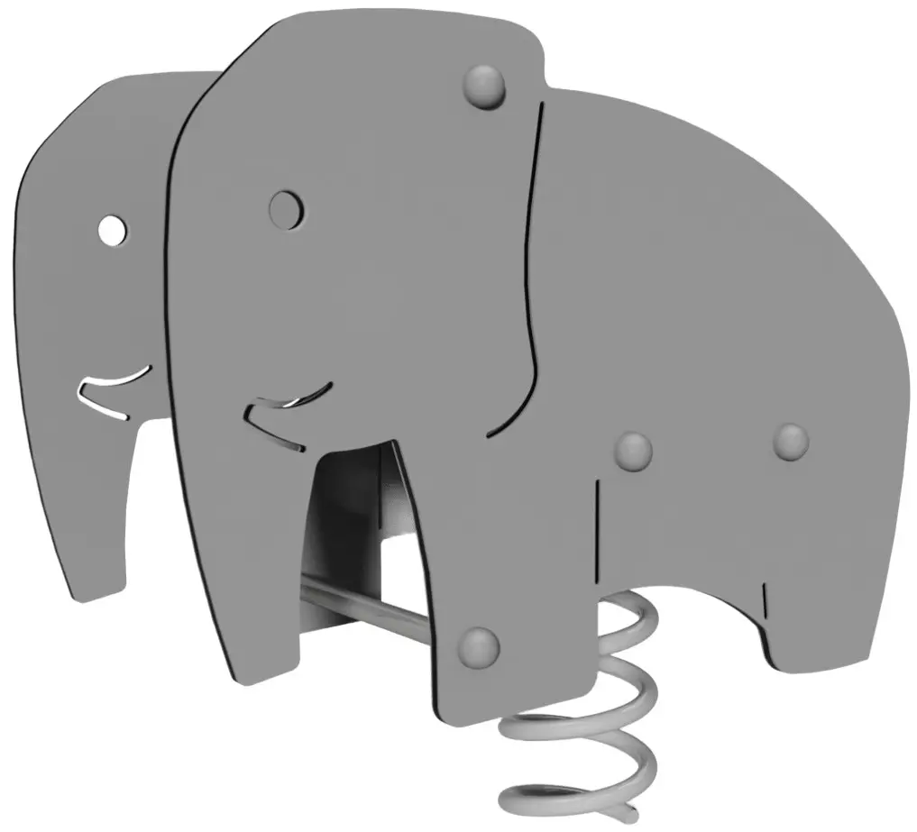 Balansoar pe arc DastimArt 219 (Grey)