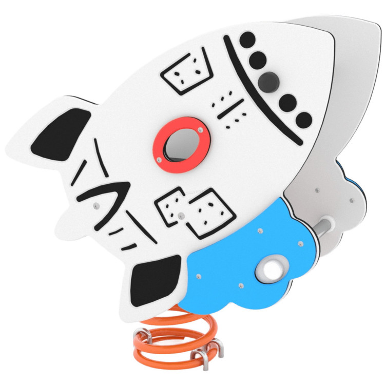 Balansoar pe arc SMYard 220 (White/Blue)