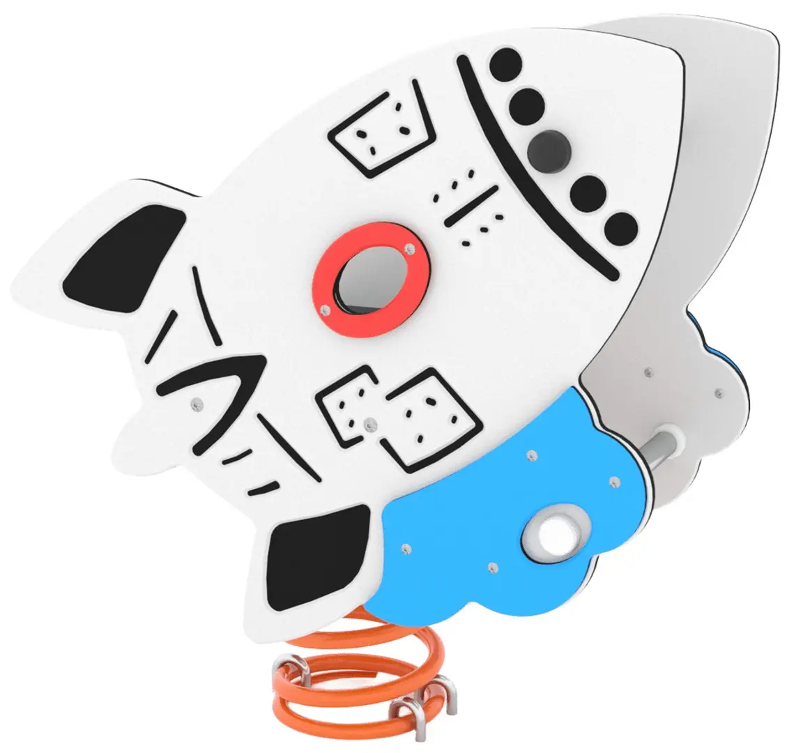 Balansoar pe arc DastimArt 220 (White/Blue)