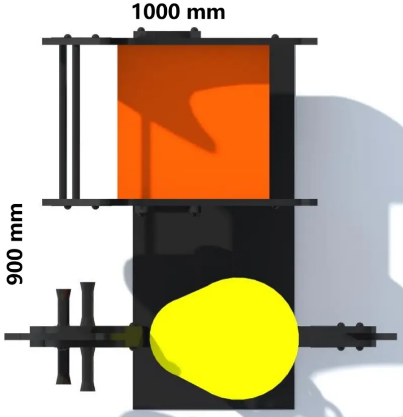 Качалка на пружине DastimArt 226 (Yellow/Orange) - 3